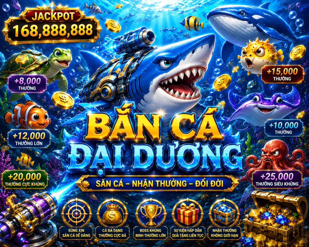 Chi tiết về game bắn cá đại dượng tại nhà cái New88