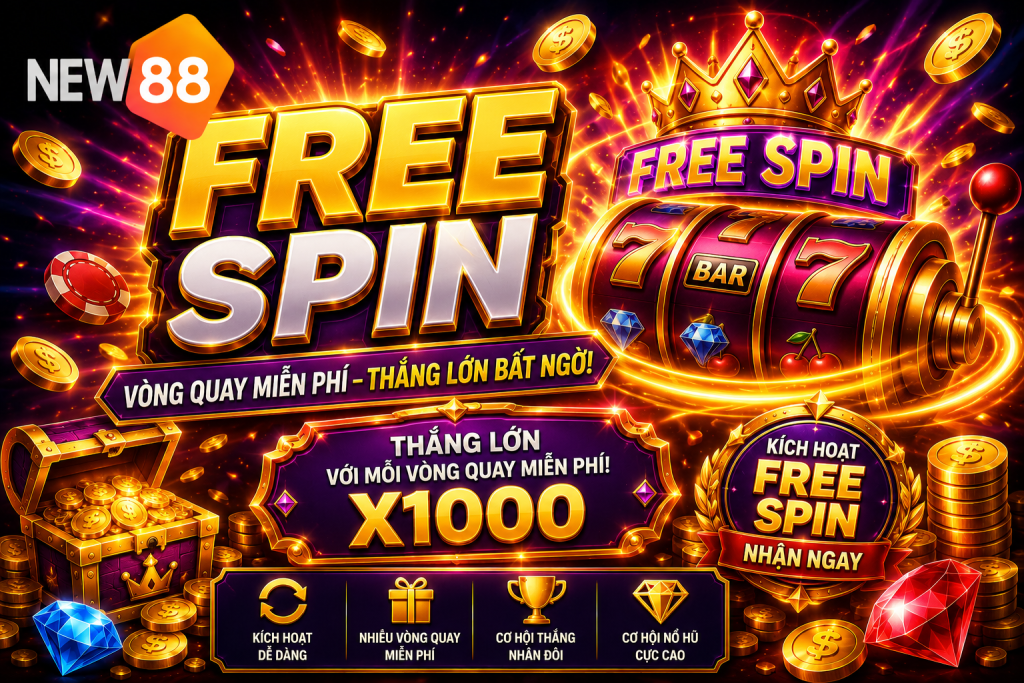 Thông tin chi tiết về Free Spin tại nhà cái New88