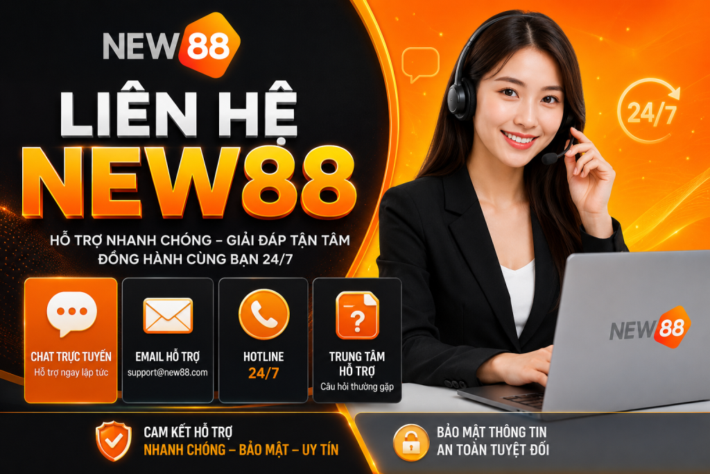 Thông tin liên hệ New88 mới nhất