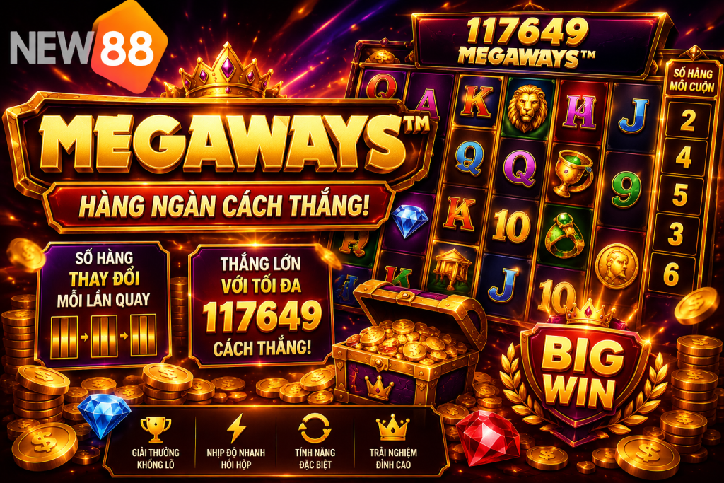 Thông tin megaways tại nhà cái New88