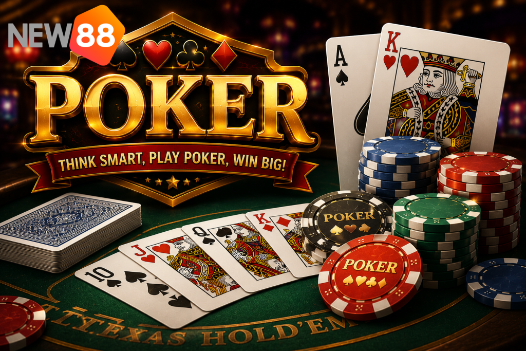 Tham khảo về sảnh Poker tại nhà cái New88